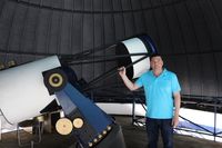 telescopio principal y miguel gilarte 